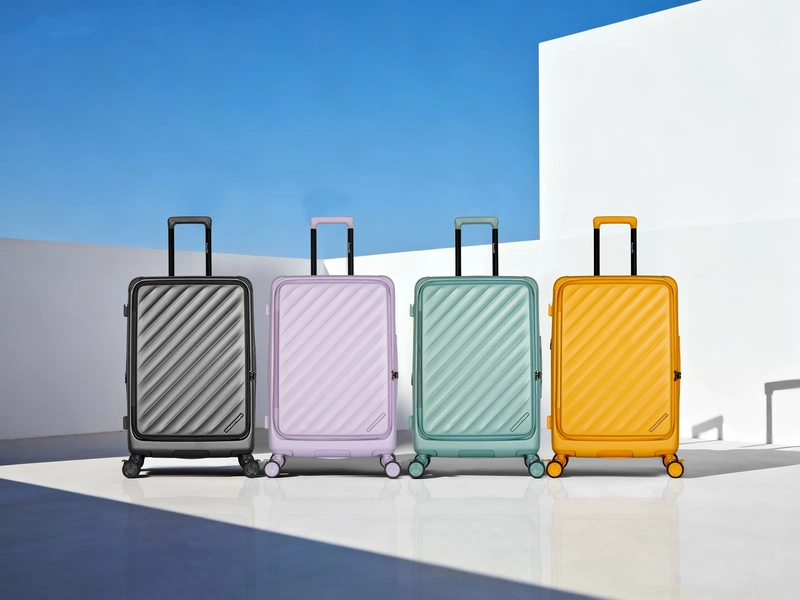 DAYCROWN -  5288 20"/24"/28" 紫色 前揭式剎車避震輪行李箱